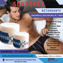 Sensores Crema Retardante De Orgasmos 